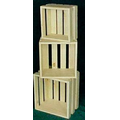 Store Display Wooden Crates (14"x15 1/2"x9 1/4")
